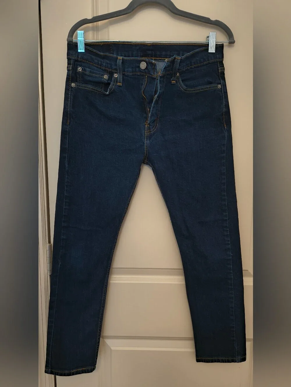 Levi's Slim Straight Dark Blue Jeans